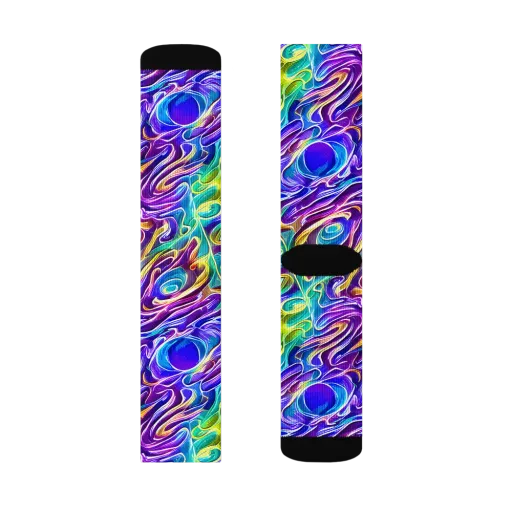 Chromatic Flame on a Socks