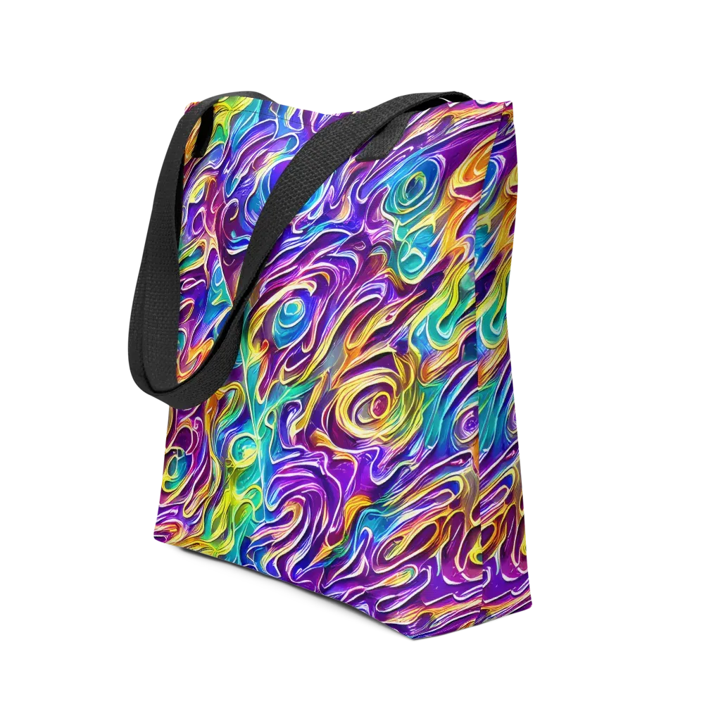 Chromatic Flame on Tote Bag — Front