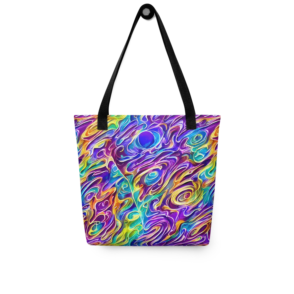 Chromatic Flame on Tote Bag — Front