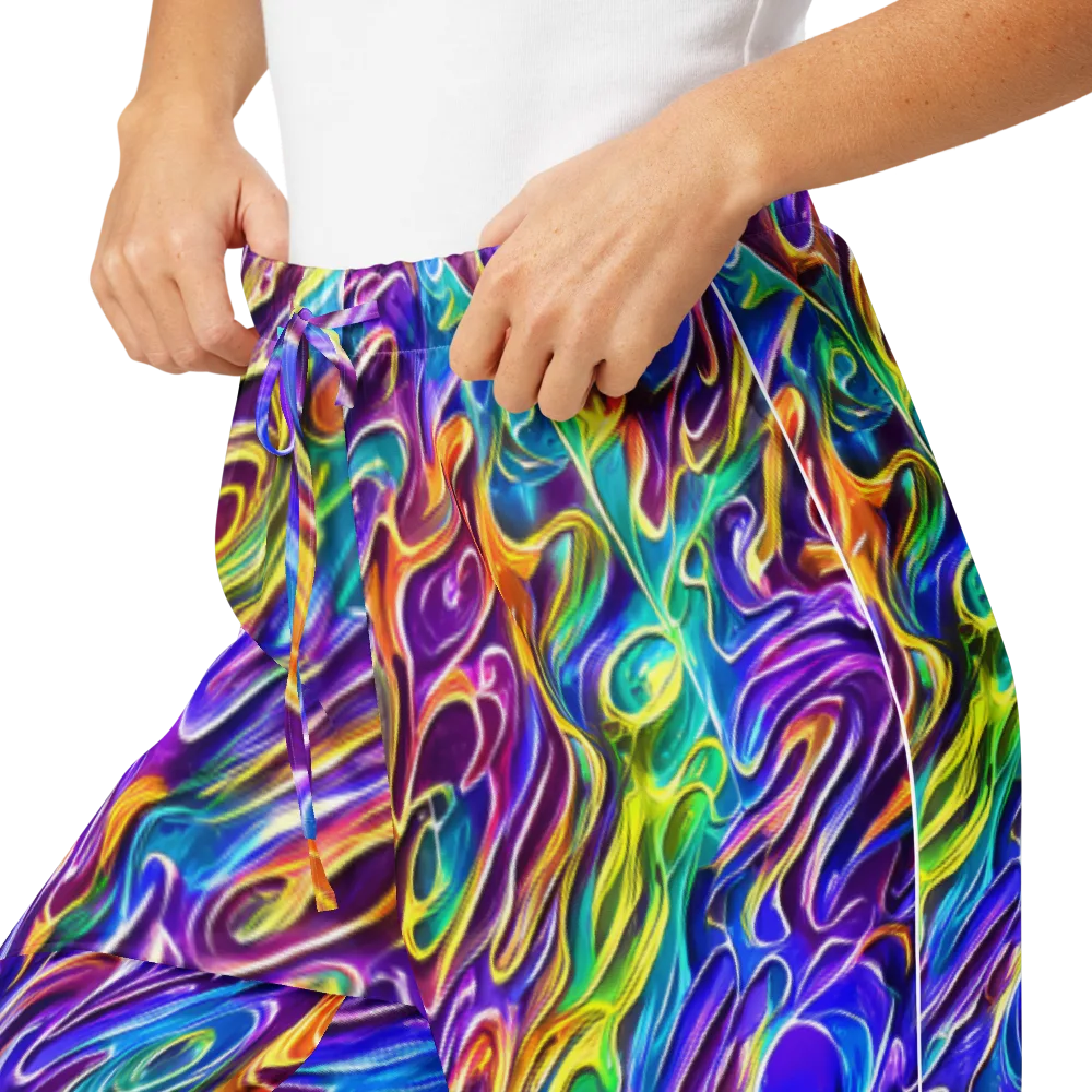 Chromatic Flame on Women's Pajama Pants — Product details