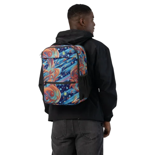 Orbit Flame on a Utility Backpack