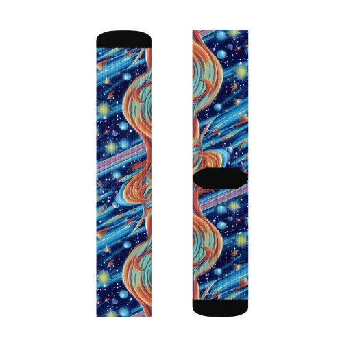 Orbit Flame on a Socks