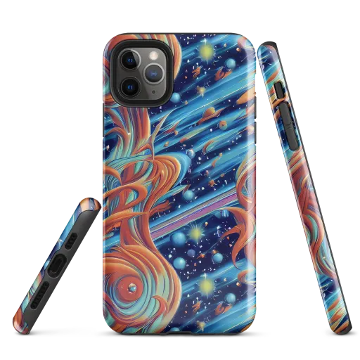 Orbit Flame on a Tough Case for iPhone®