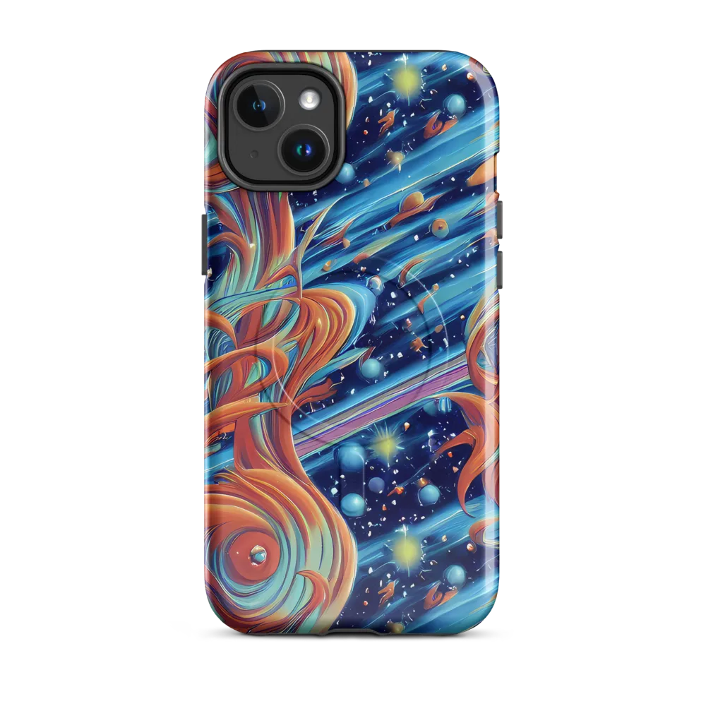 Orbit Flame on MagSafe Tough Case for iPhone® — Front