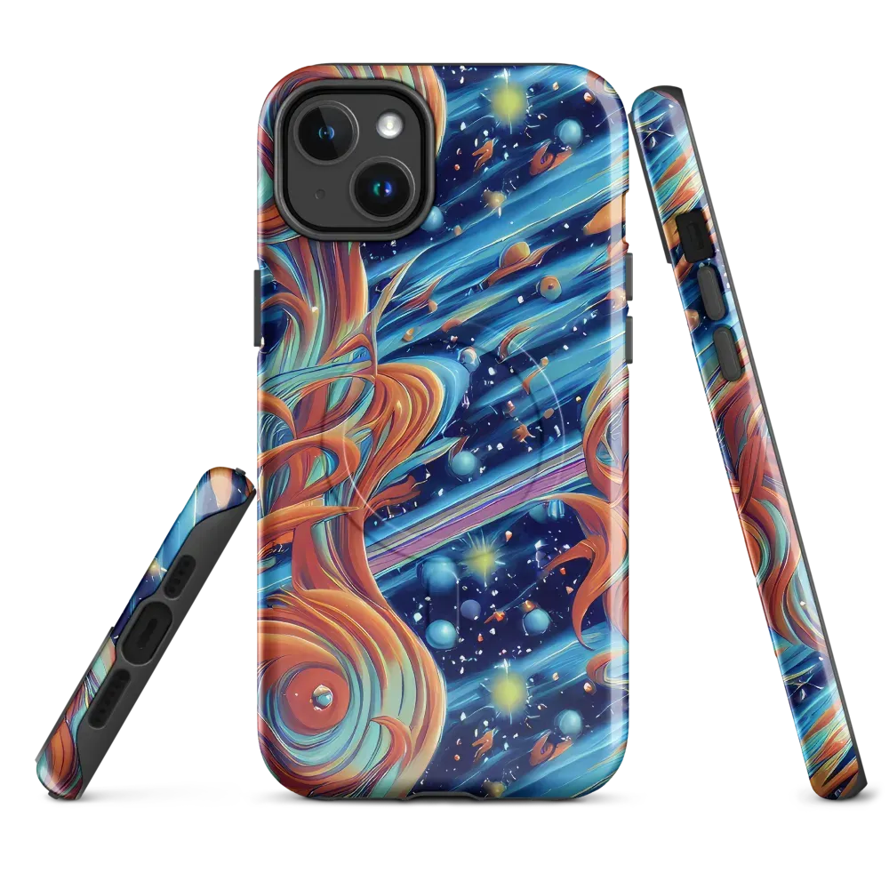 Orbit Flame on MagSafe Tough Case for iPhone® — Front