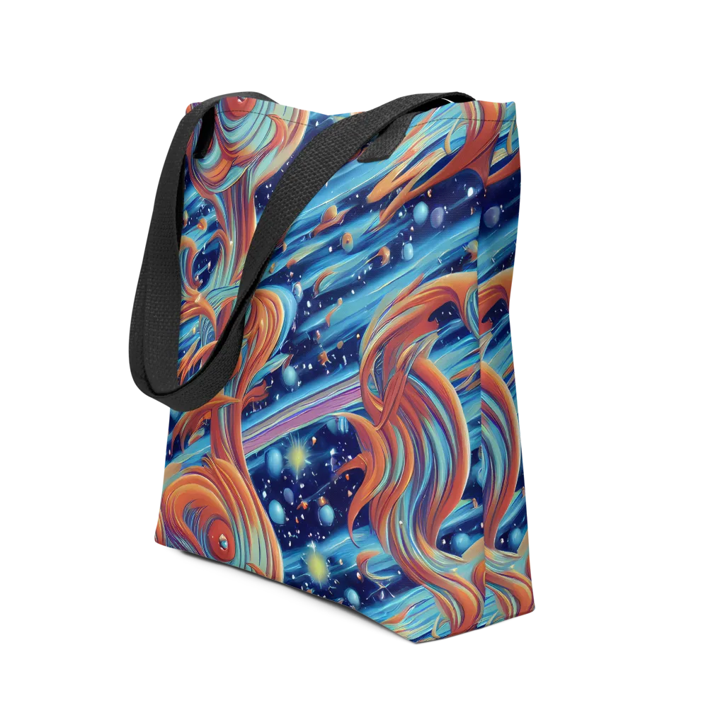 Orbit Flame on Tote Bag — Front