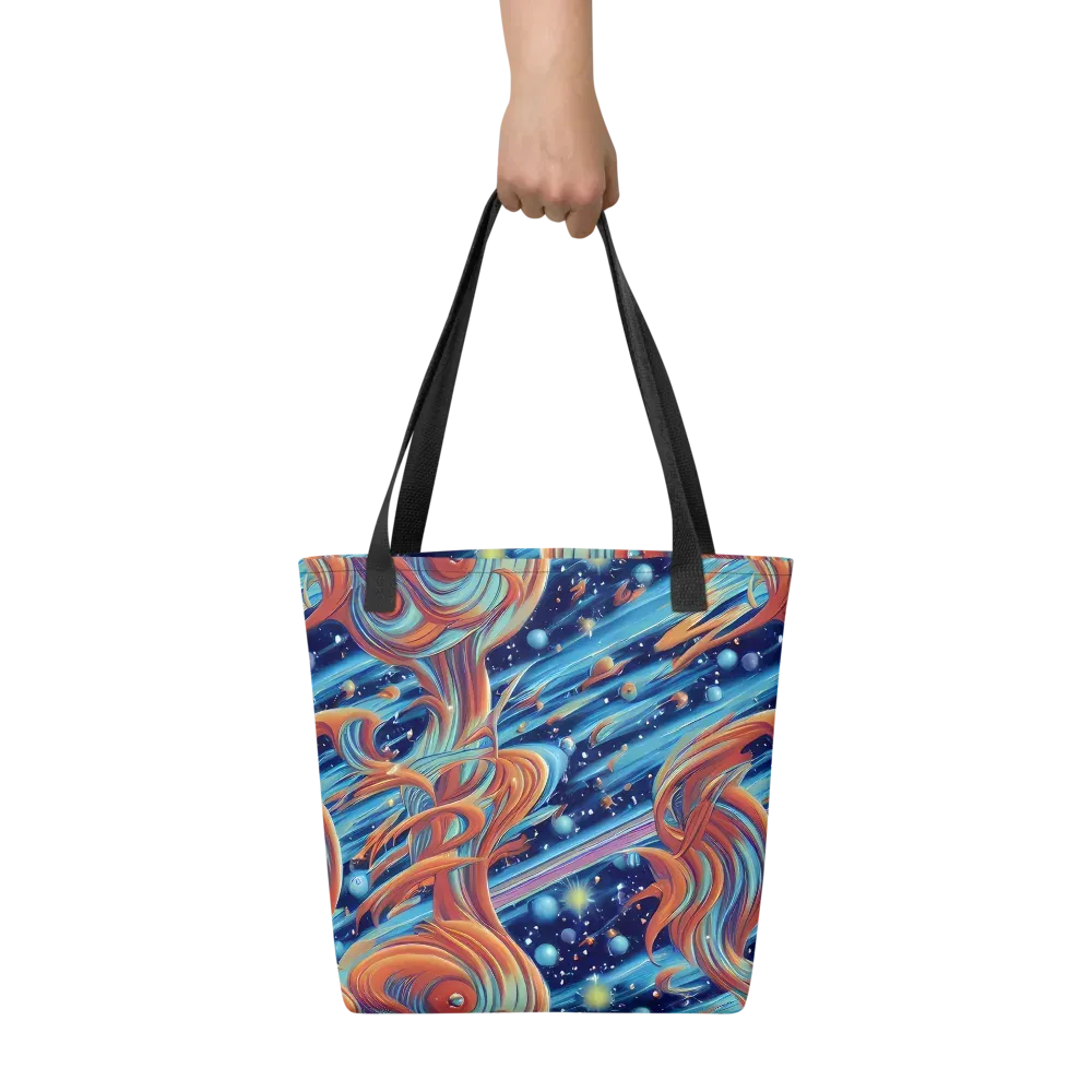Orbit Flame on Tote Bag — Front