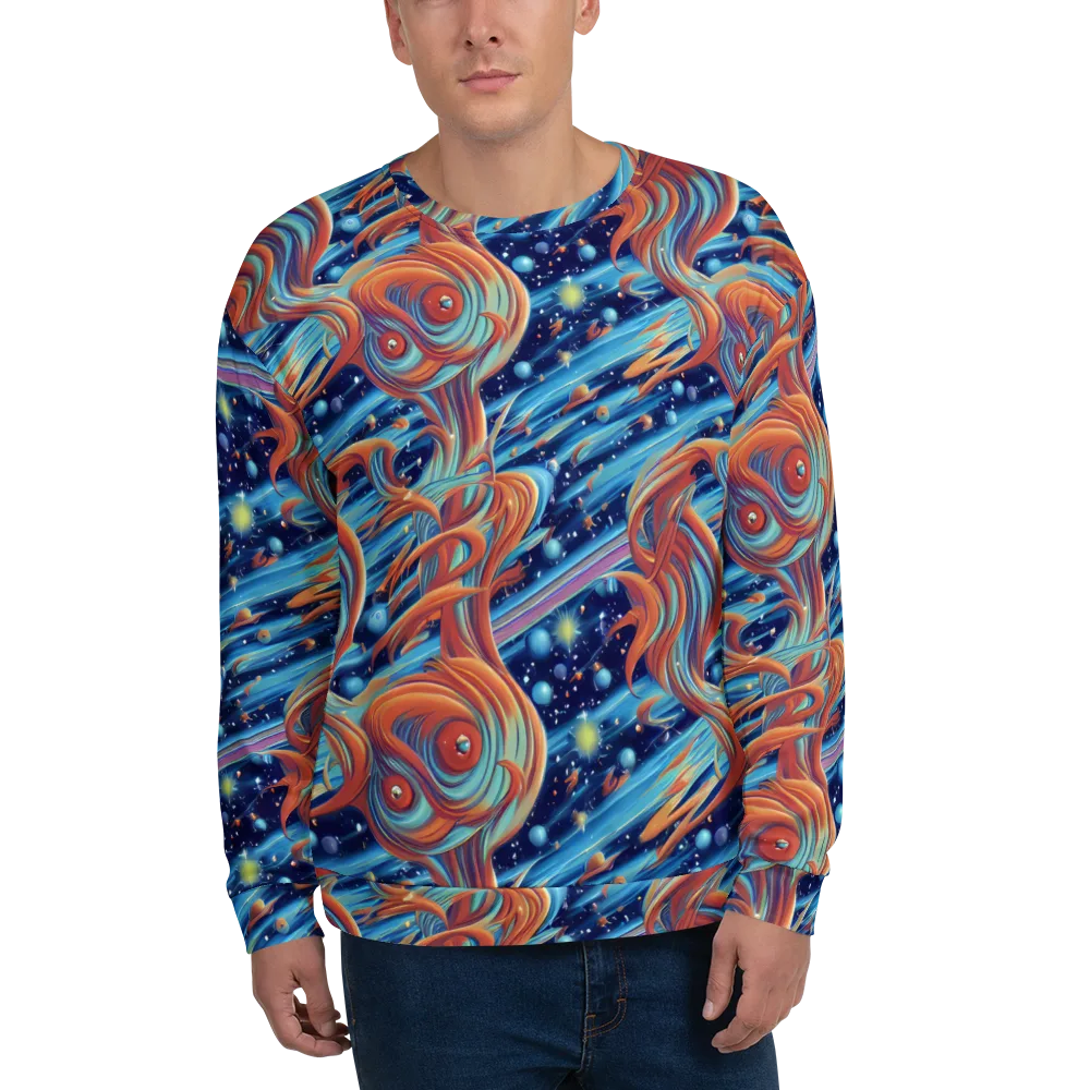 Orbit Flame on Sweatshirt — Front