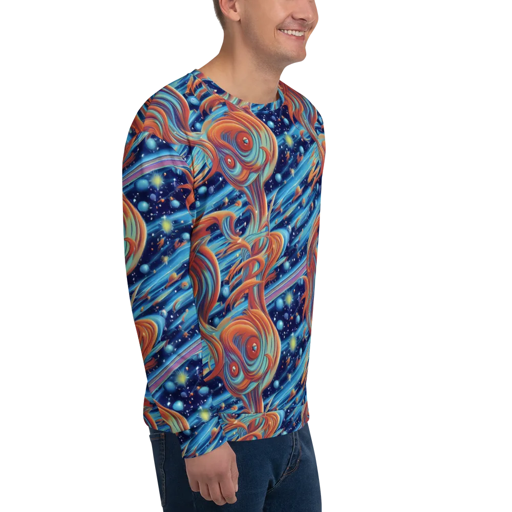 Orbit Flame on Sweatshirt — Right Front