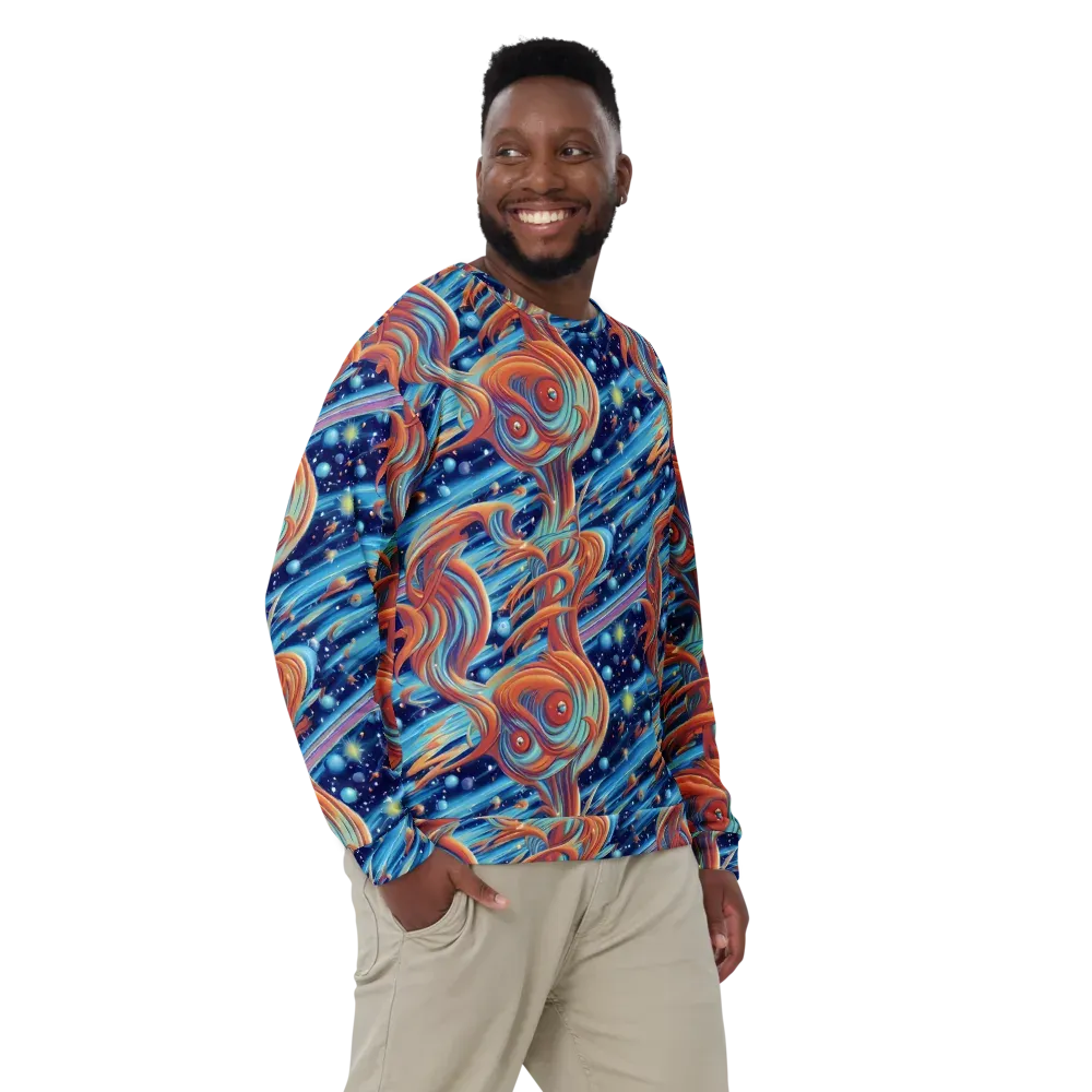 Orbit Flame on Sweatshirt — Front
