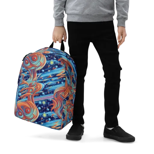 Orbit Flame on a Minimalist Backpack