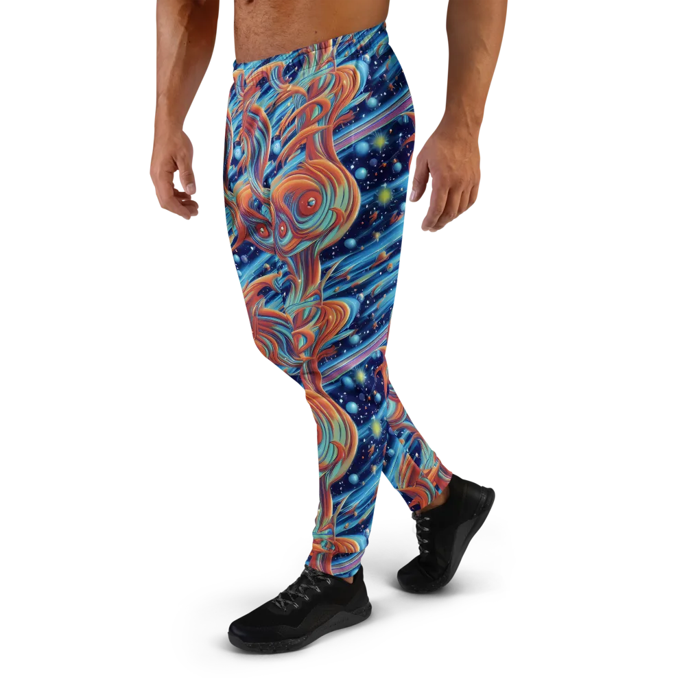 Orbit Flame on Men's Joggers — Left