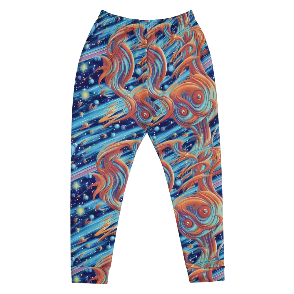 Orbit Flame on Men's Joggers — Front