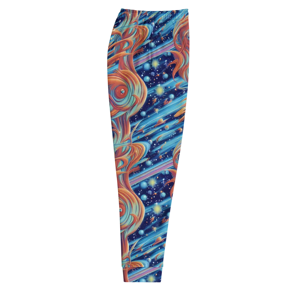 Orbit Flame on Men's Joggers — Right