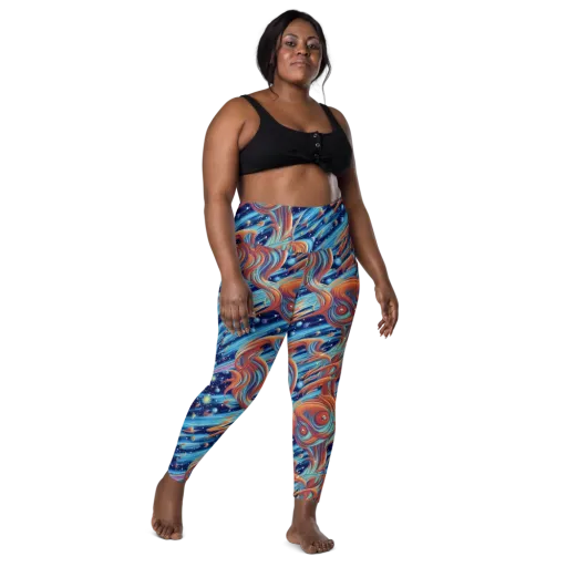 Orbit Flame on a Leggings with Pockets