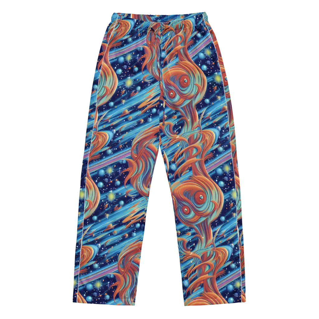 Orbit Flame on Women's Pajama Pants — Front