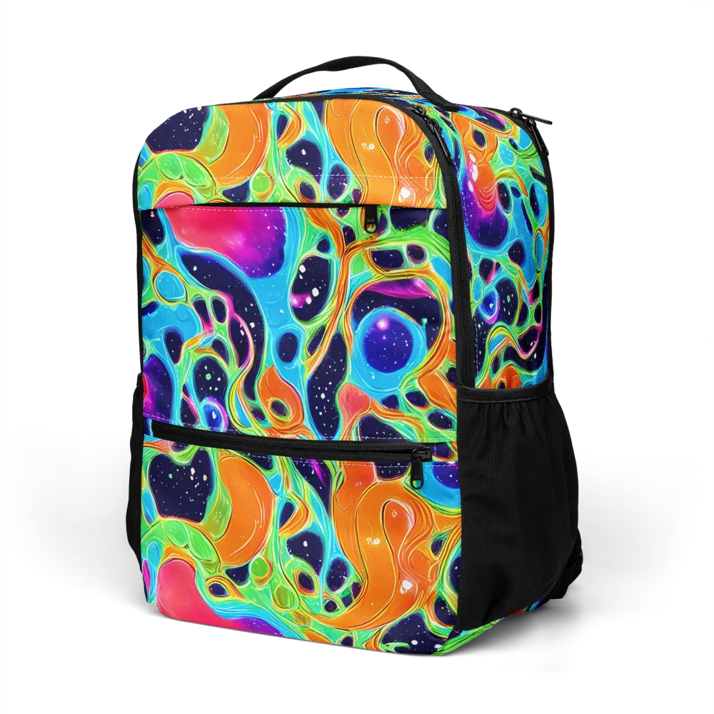 Luminous Amoeba on Utility Backpack — Left Front