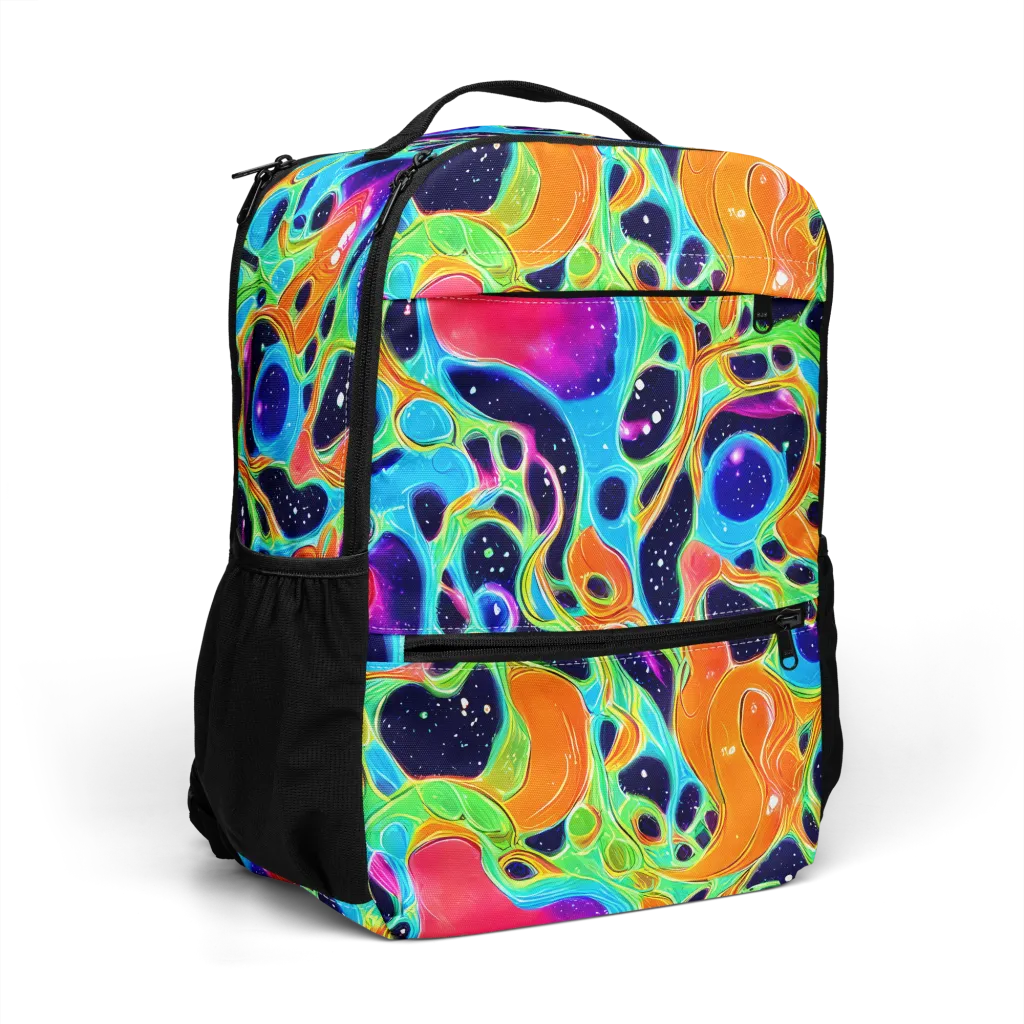 Luminous Amoeba on Utility Backpack — Right Front