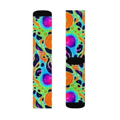 Luminous Amoeba on a Socks
