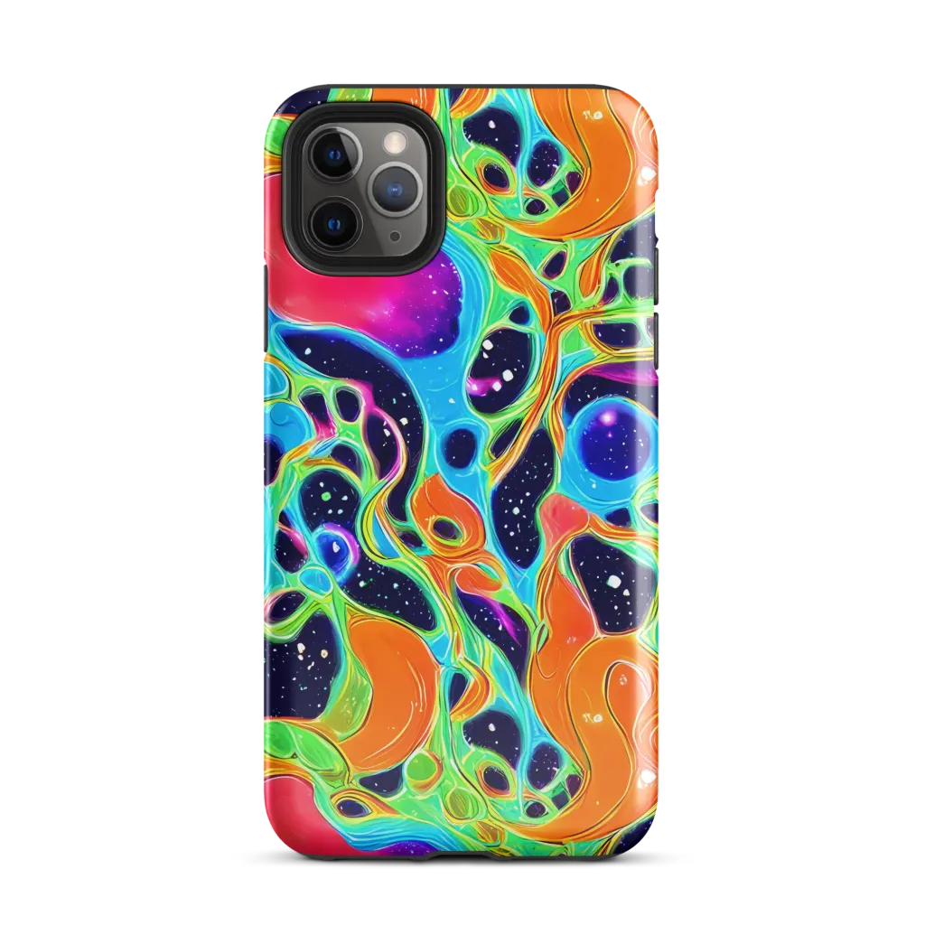 Luminous Amoeba on Tough Case for iPhone® — Front