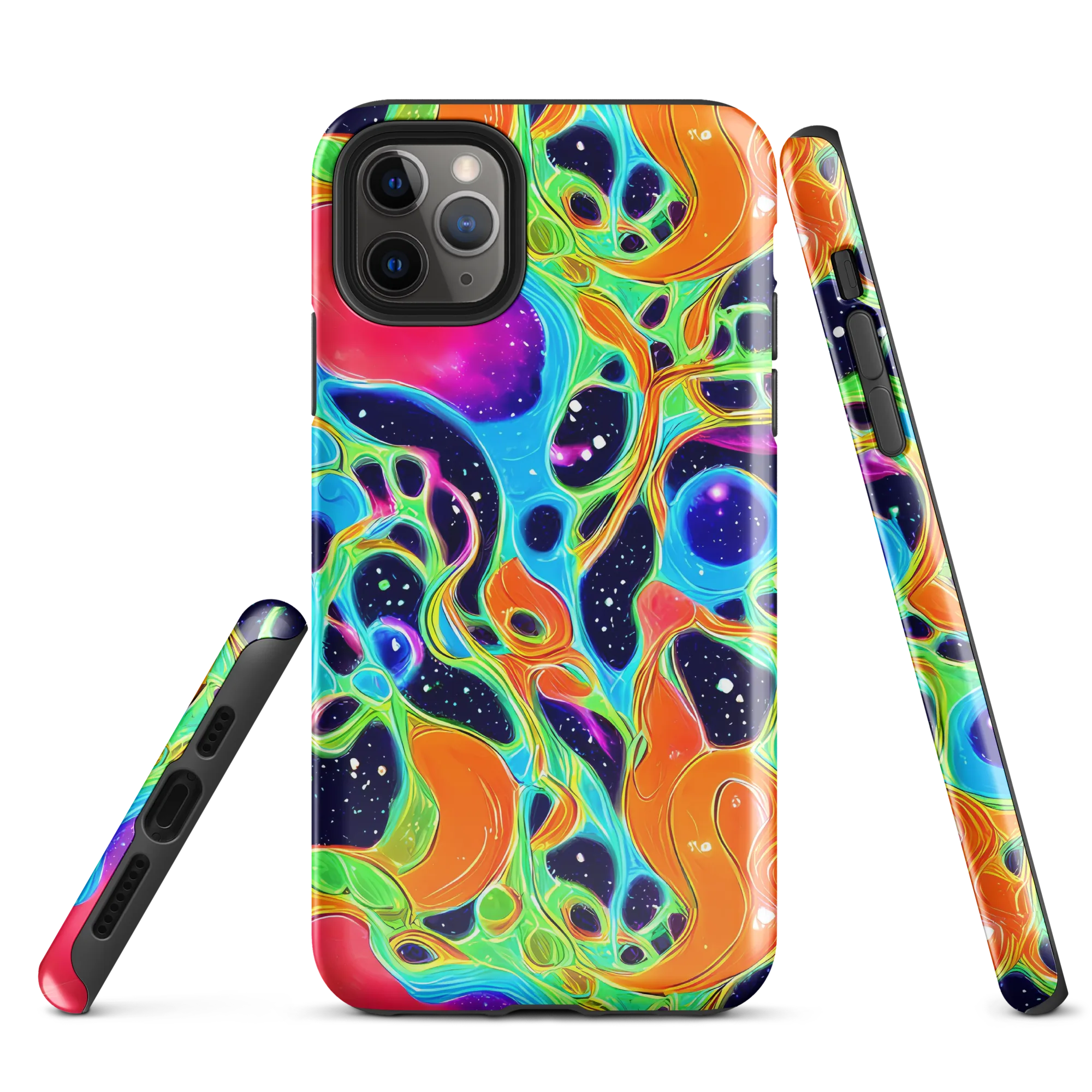 Luminous Amoeba on Tough Case for iPhone® — Front