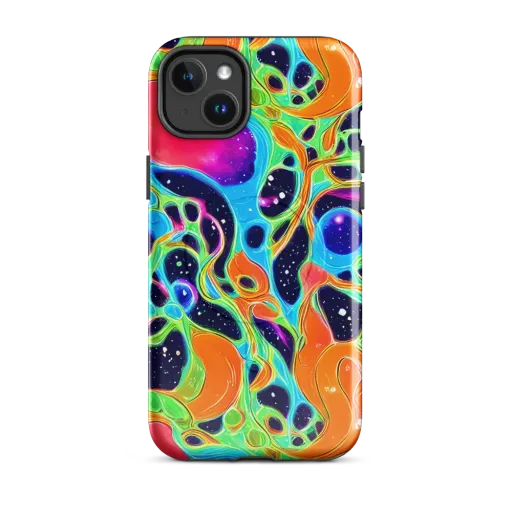 Luminous Amoeba on a MagSafe Tough Case for iPhone®