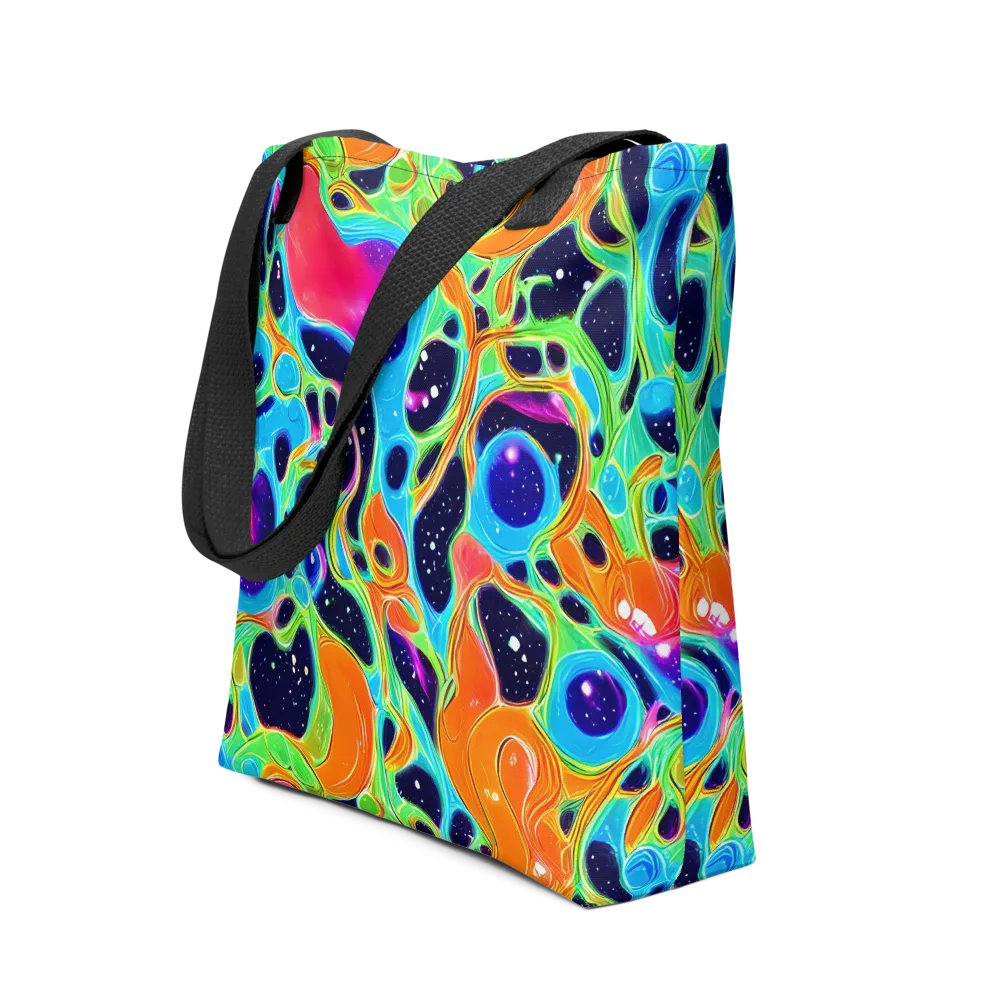 Luminous Amoeba on Tote Bag — Front