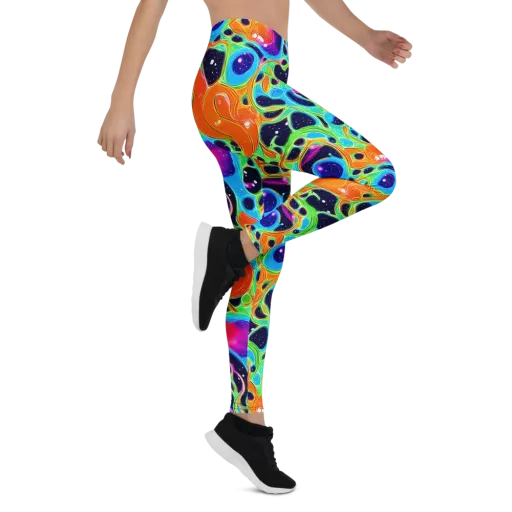 Luminous Amoeba on a Leggings