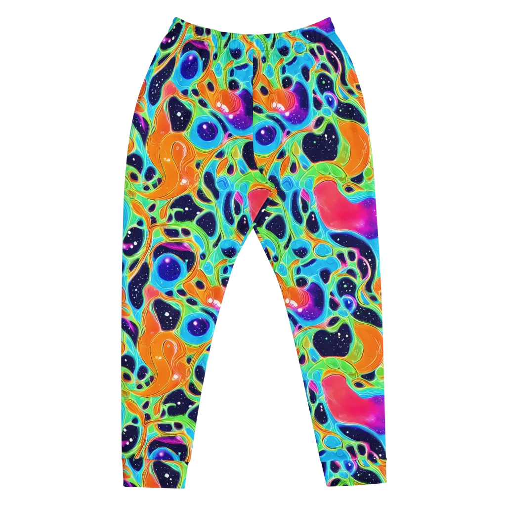Luminous Amoeba on Men's Joggers — Front