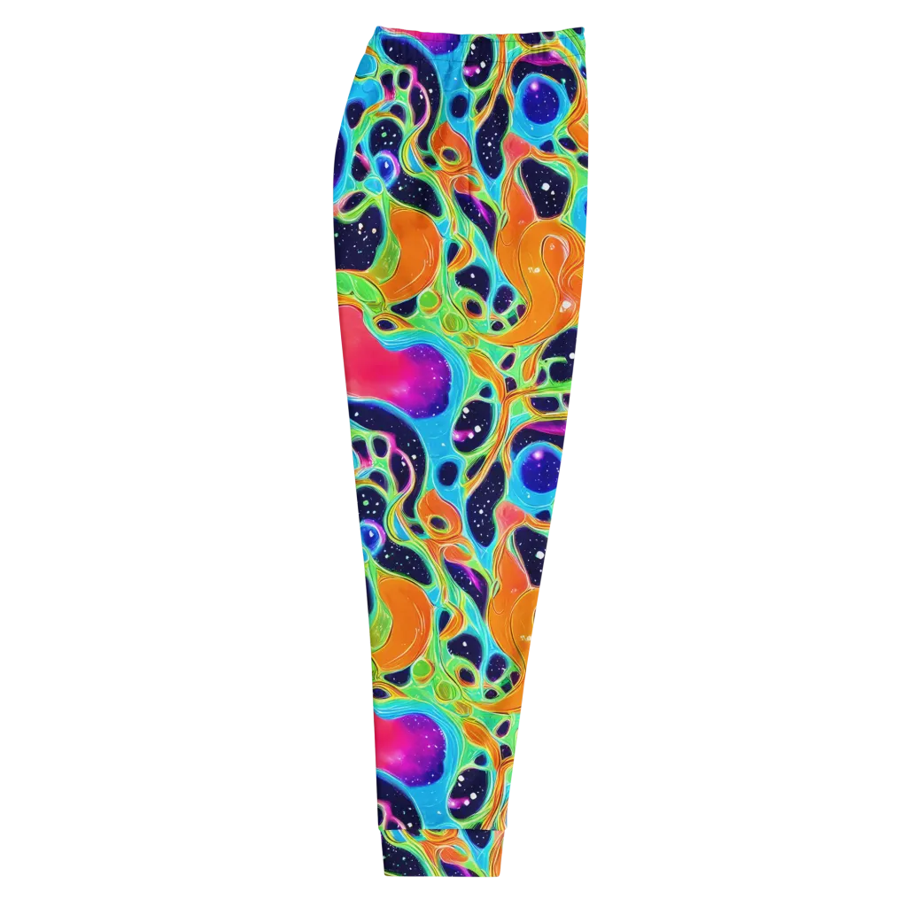 Luminous Amoeba on Men's Joggers — Right