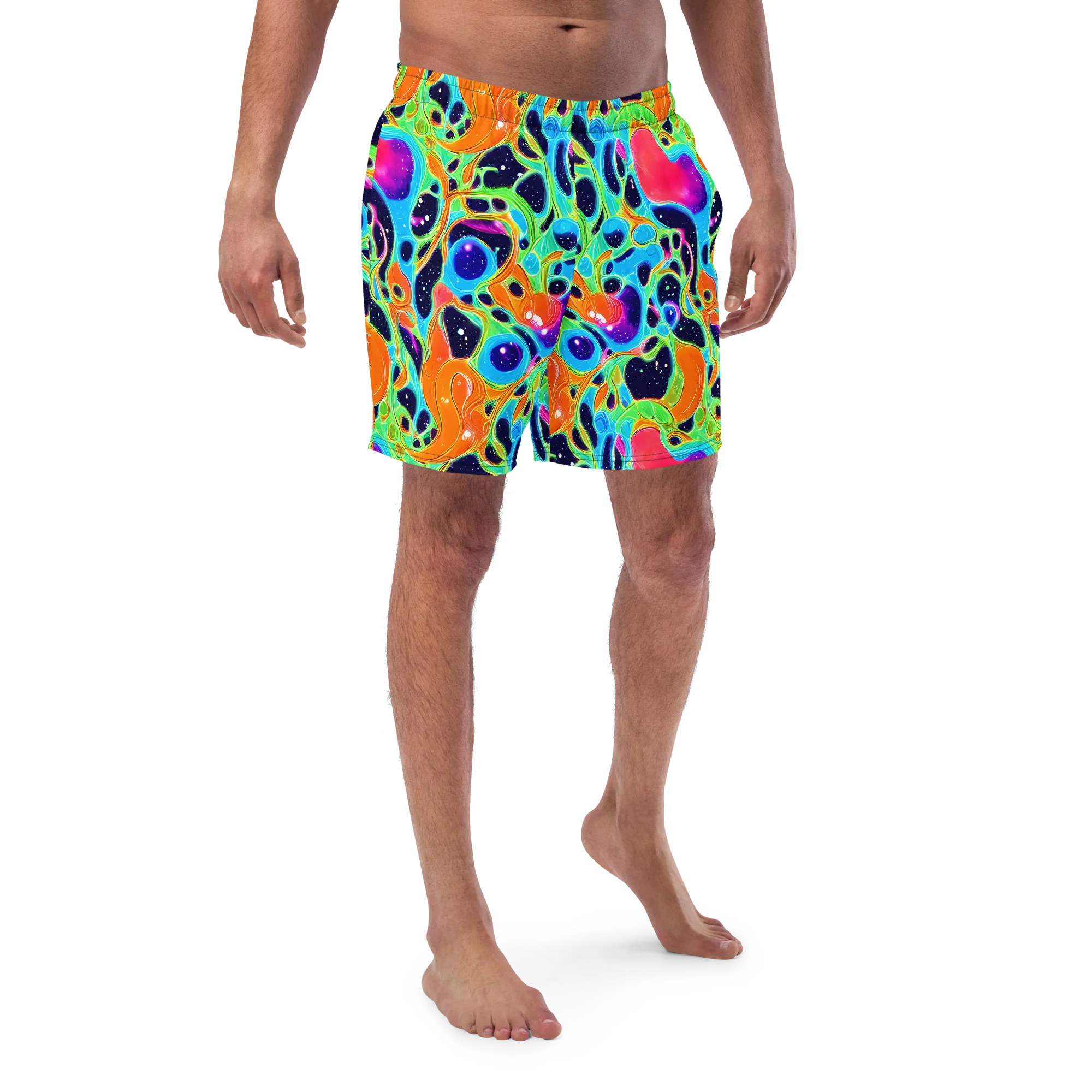 Luminous Amoeba on Swim Trunks — Front