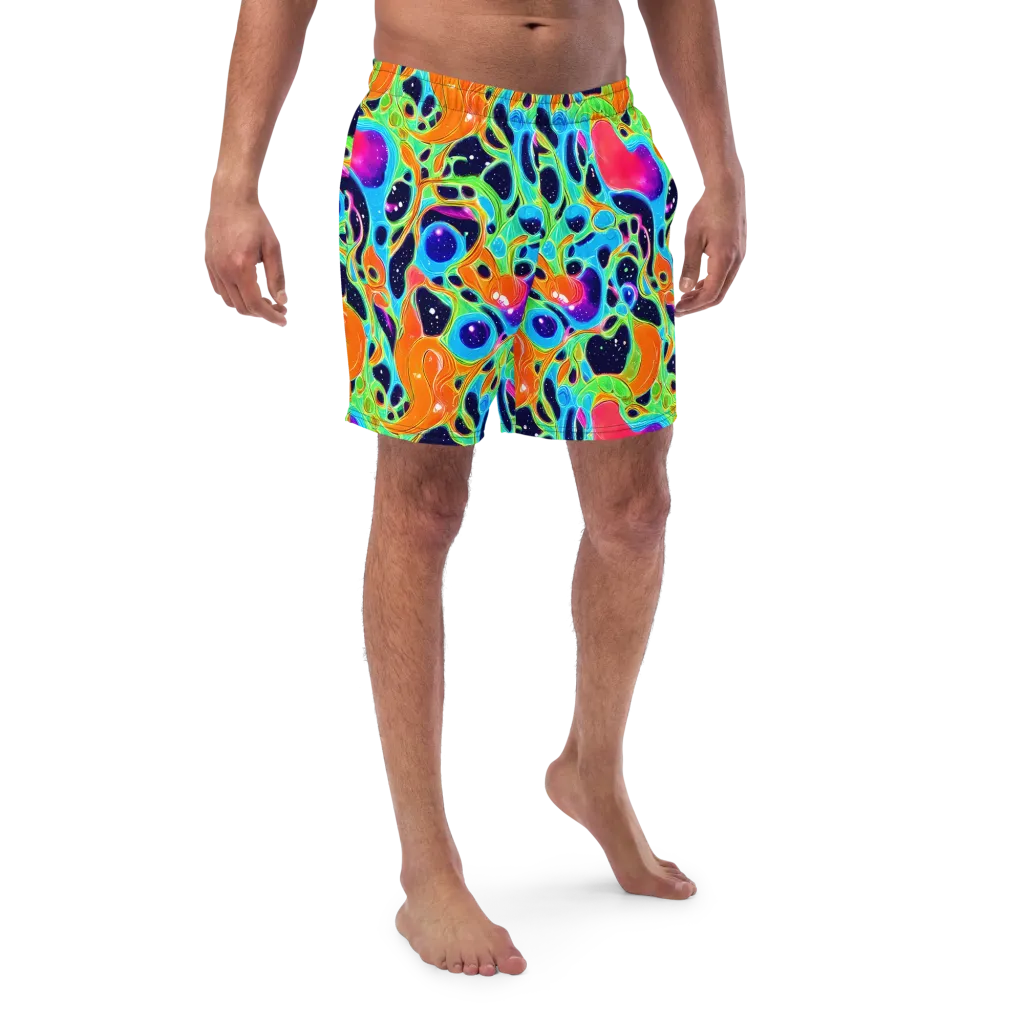 Luminous Amoeba on Swim Trunks — Front