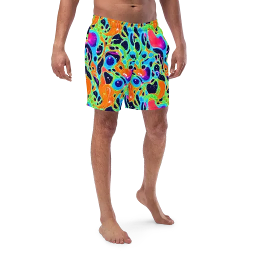 Luminous Amoeba on a Swim Trunks
