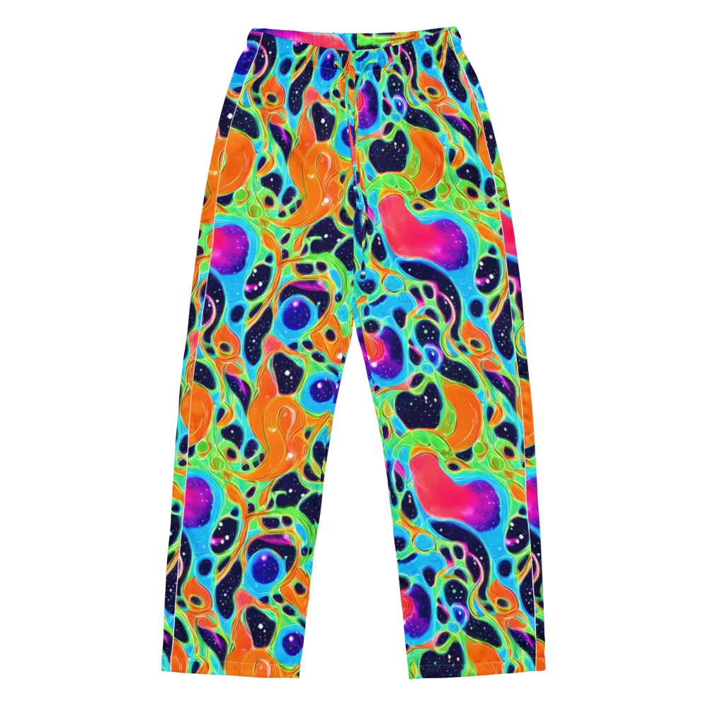 Luminous Amoeba on Women's Pajama Pants — Front