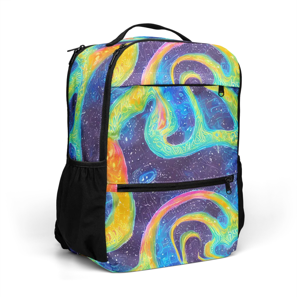 Oceanic Voltage on Utility Backpack — Right Front