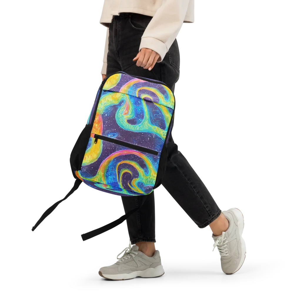 Oceanic Voltage on Utility Backpack — Front