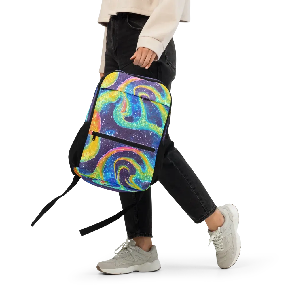 Oceanic Voltage on Utility Backpack — Front