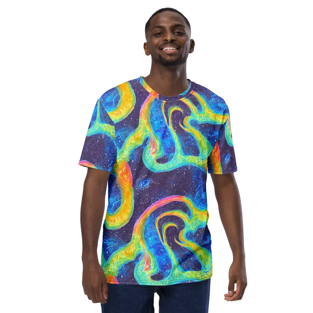 Oceanic Voltage on Men's Crew Neck T-Shirt — Front