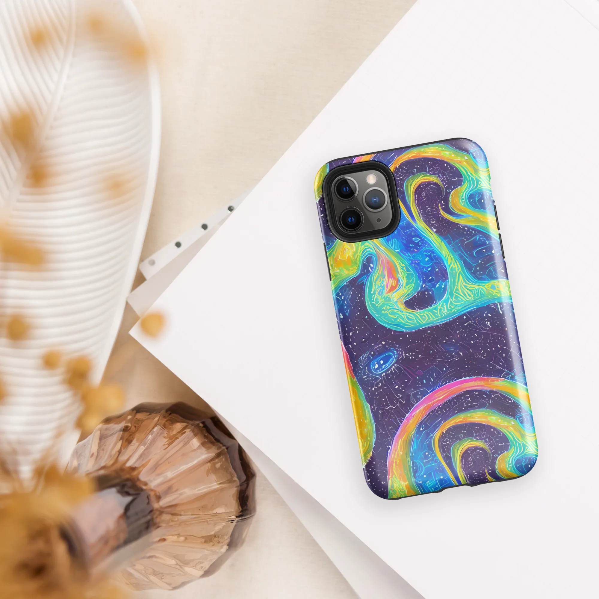 Oceanic Voltage on Tough Case for iPhone® — Front