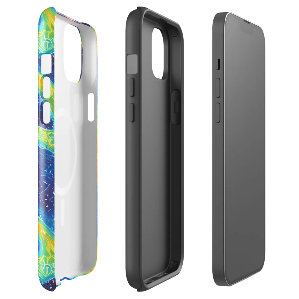 Oceanic Voltage on MagSafe Tough Case for iPhone® — Front