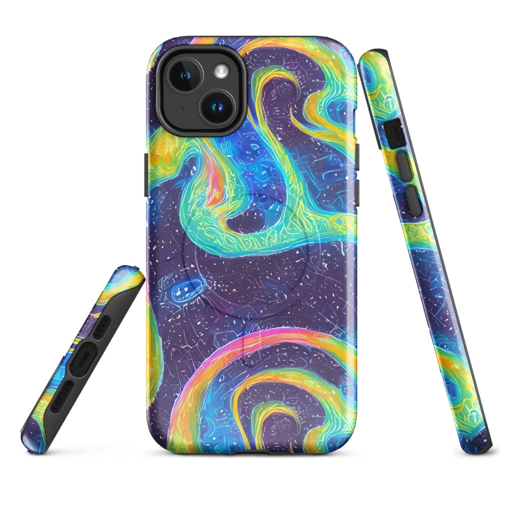 Oceanic Voltage on MagSafe Tough Case for iPhone® — Front