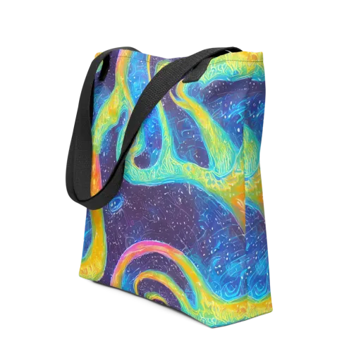 Oceanic Voltage on a Tote Bag