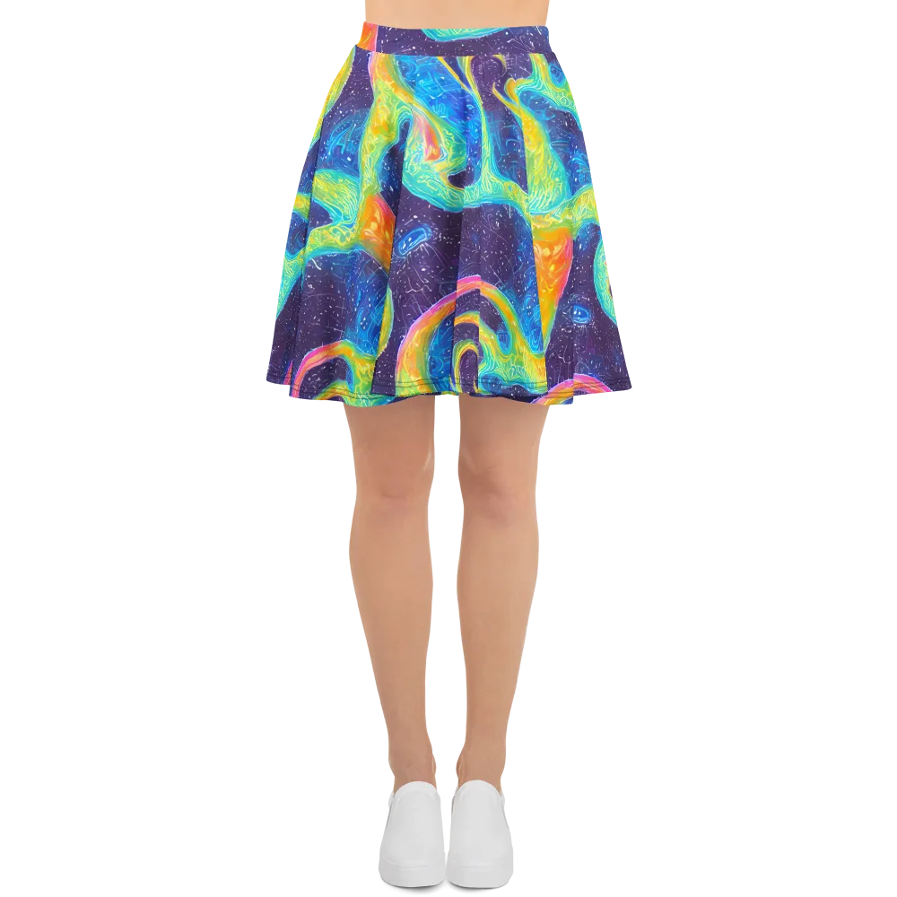 Oceanic Voltage on Skater Skirt — Front