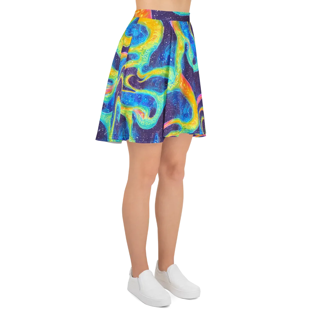 Oceanic Voltage on Skater Skirt — Right
