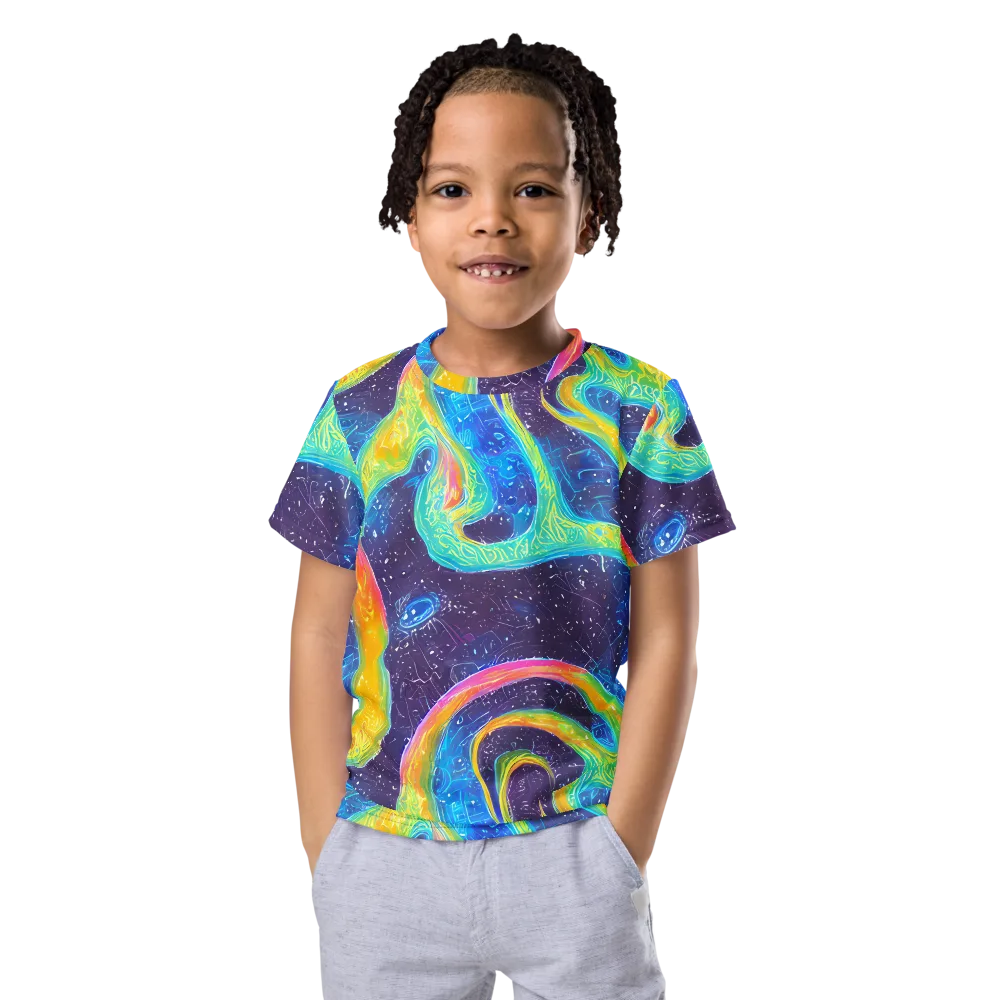 Oceanic Voltage on Kids Crew Neck T-Shirt — Front