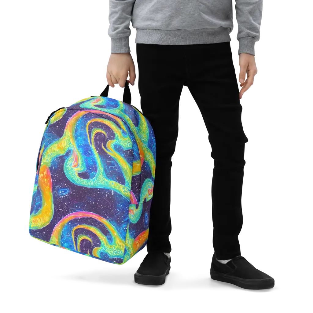 Oceanic Voltage on Minimalist Backpack — Zoomed-in