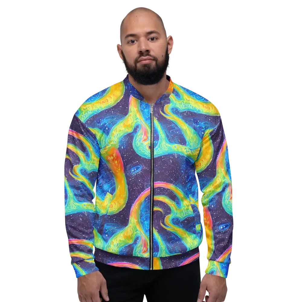Oceanic Voltage on Bomber Jacket — Front
