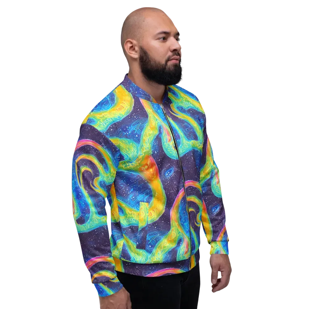 Oceanic Voltage on Bomber Jacket — Right
