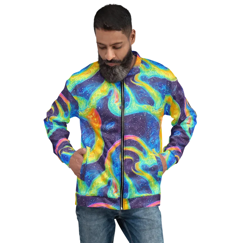 Oceanic Voltage on Bomber Jacket — Front