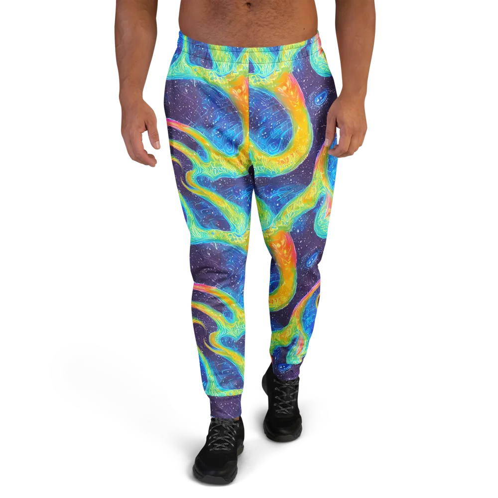 Oceanic Voltage on Men's Joggers — Front